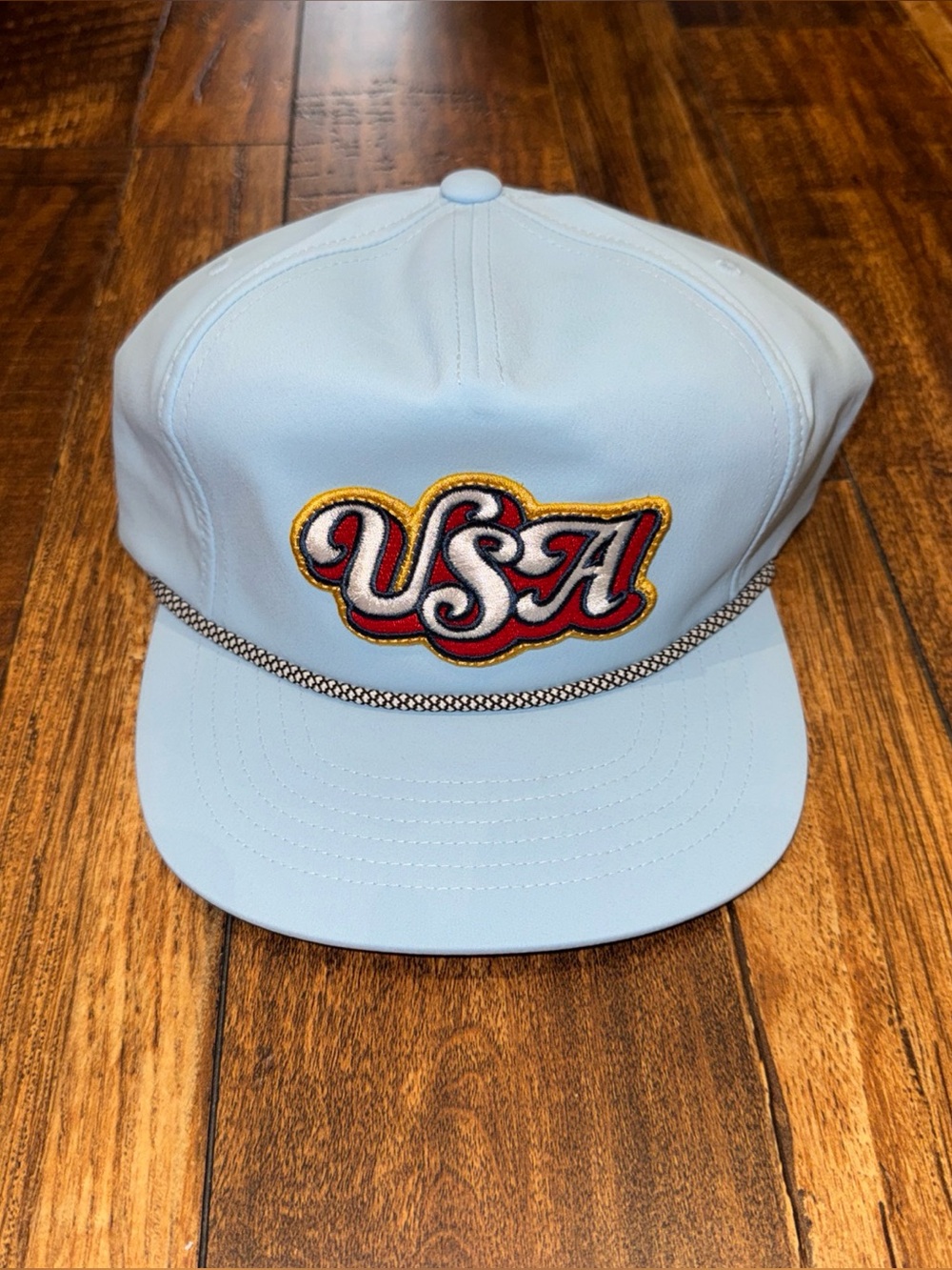 Ping Red White & Golf Rope Hat